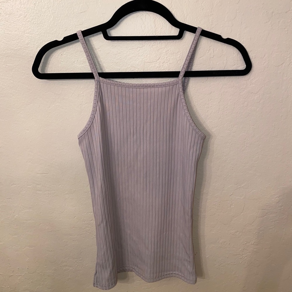 NWT Missguided grey high neck tank (Size US 4)